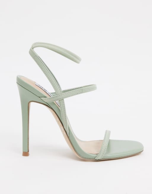 Steve Madden Nectur strappy heeled sandal in mint