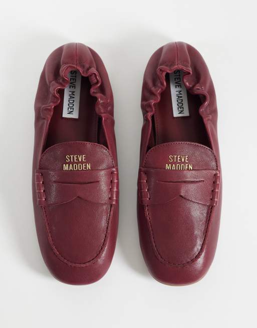 Steve Madden - Newbury - Brune bløde lofers i ruskind, 2 af 4