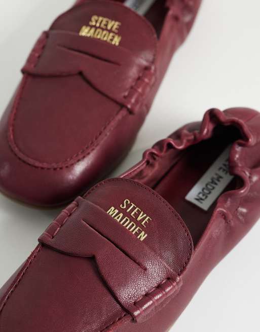 Steve Madden - Newbury - Mocassins doux en daim - Marron, 3 de 4