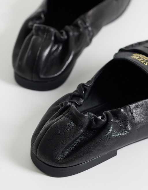 Steve Madden - Newbury - Sorte loafers i læder, 4 af 4