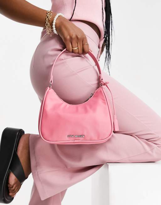 Steve Madden Minnie Nylon Crossbody Bag In Coral At Nordstrom Rack in Pink