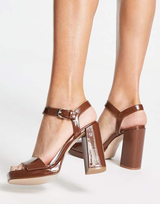 Steve madden store cognac heels