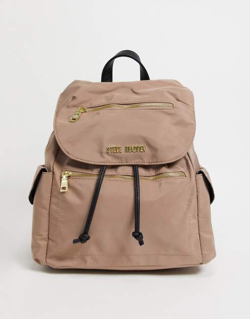 Steve madden 2025 beige backpack