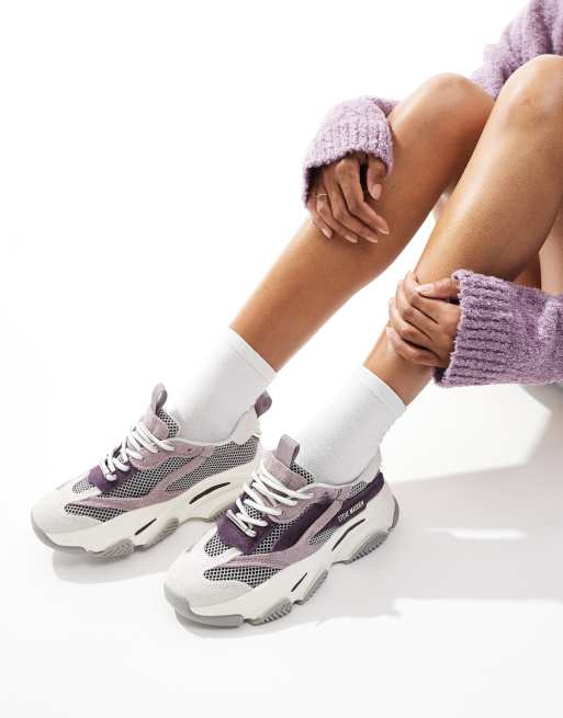 Steve Madden Possesion-E chunky sneakers in purple suede