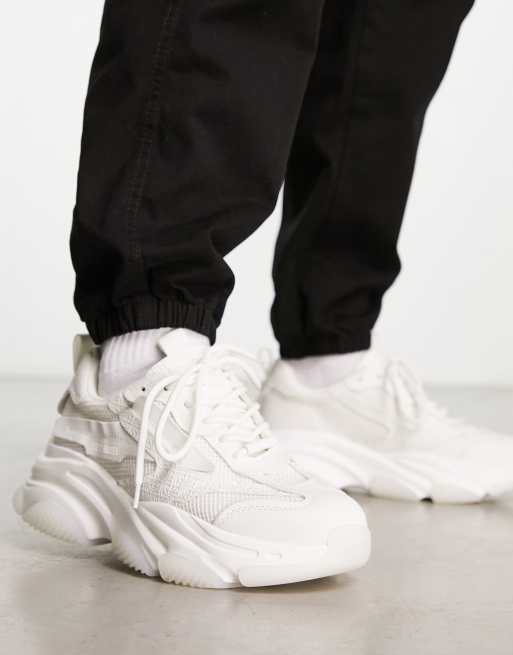 Steve Madden Possess chunky trainers in white | ASOS