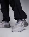 Steve Madden Possess-O chunky sneakers in grey fade