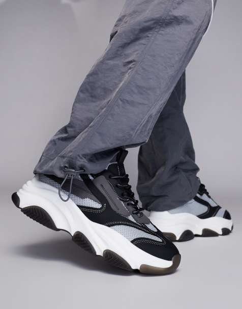 Steve Madden - Possess - Sneakers in donkergrijs - view 1