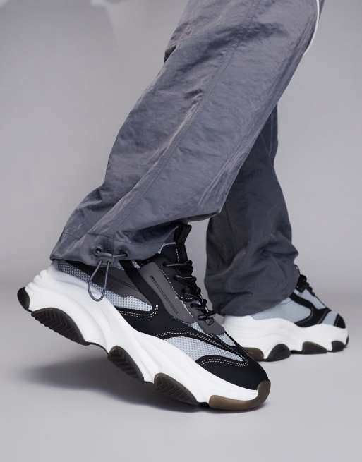 Steve Madden - Possess - Sneakers in donkergrijs
