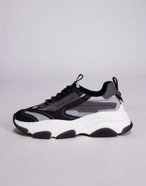 Steve Madden - Possess - Sneakers met dikke zool in grijs - view 1