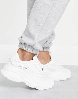 Steve Madden Possession chunky trainers in white | ASOS