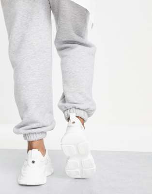 steve madden white trainers