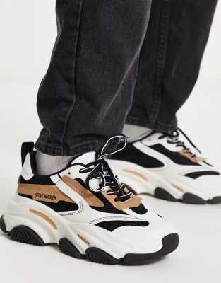 possession sneaker black tan
