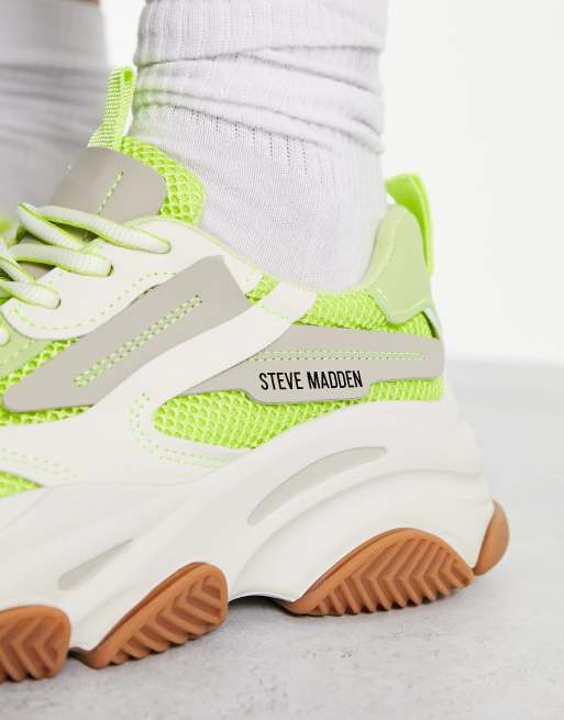 Steve Madden Possession Lime - ShopStyle Sneakers & Athletic Shoes