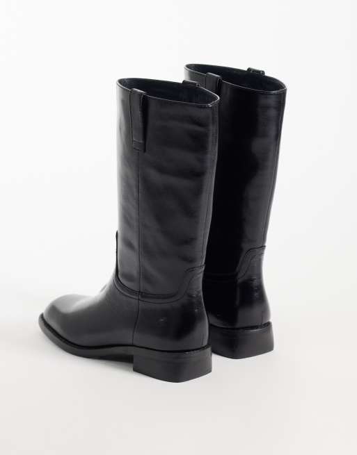 Steve Madden Primo bottines basses en cuir noir, 4 de 4
