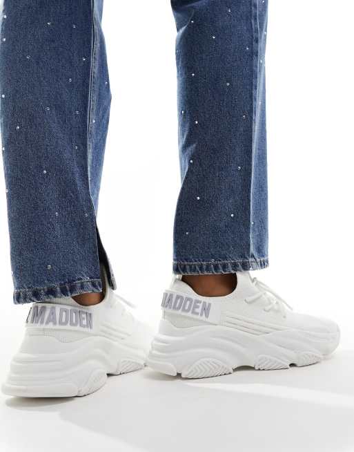 Steve Madden - Protege-E - Baskets chunky - Blanc, 5 de 5