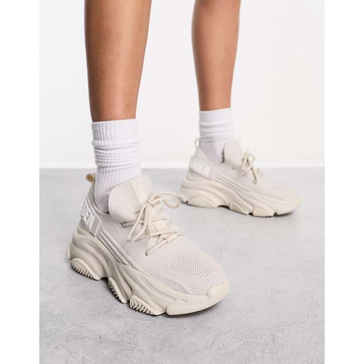 Steve Madden Protege-E chunky trainers in bone | ASOS