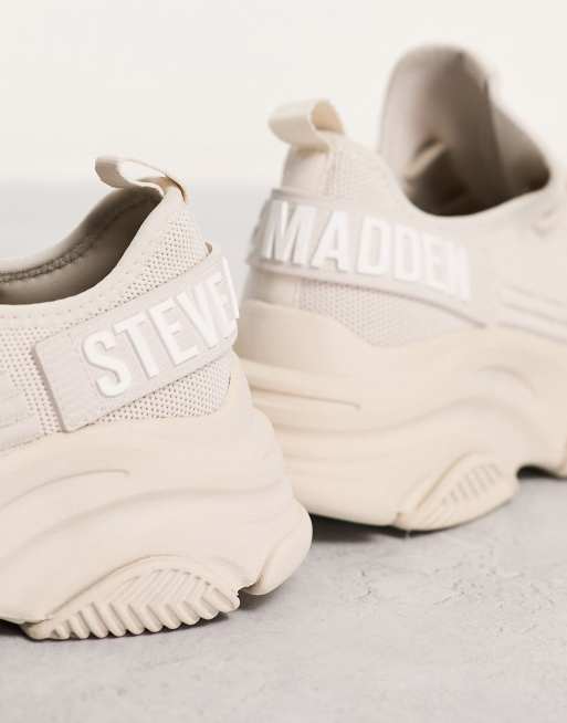 Steve Madden Protege-E chunky trainers in bone | ASOS