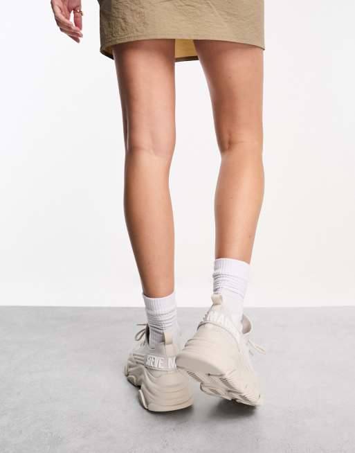 Steve Madden Protege-E chunky trainers in bone | ASOS