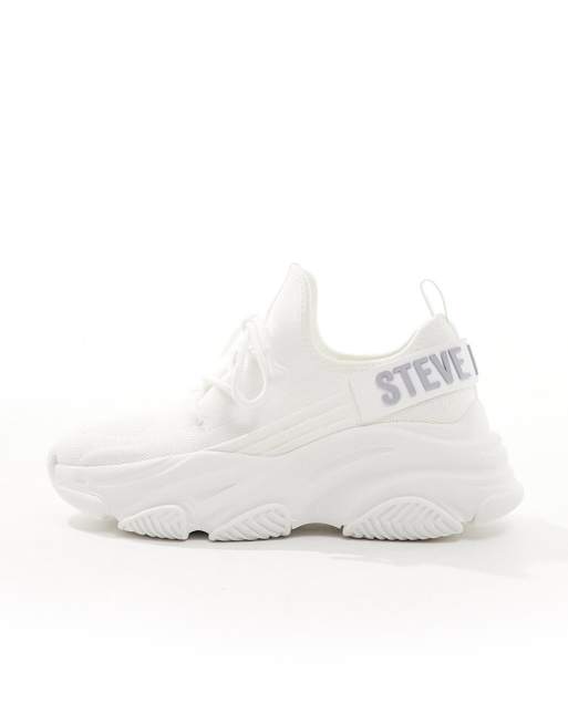 Steve Madden – Protege-E – Sneaker in Weiß mit dicker Sohle, 2 von 5