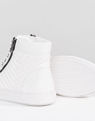 scarpe sportive alte bianche