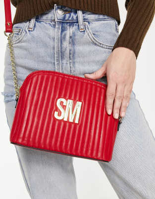 Steve madden belt hot sale bag red