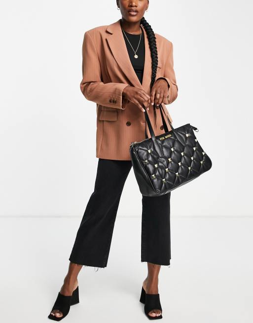 Steve madden quilted 2025 tote bag