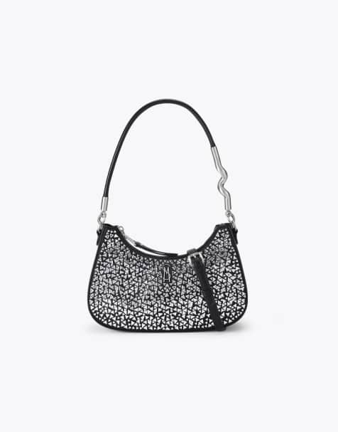 Steve Madden Raz black shoulder bag in black - view 1