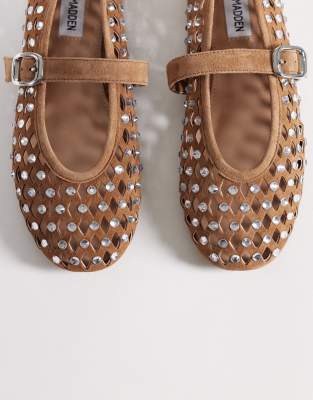 Steve Madden Rerun Woven Ballet Flats In Multi