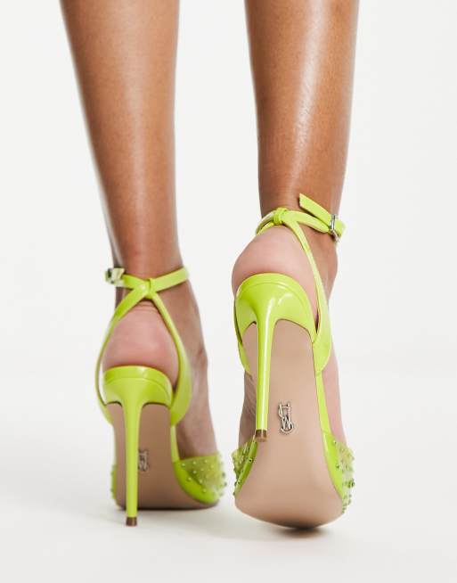 Steve madden best sale neon green heels