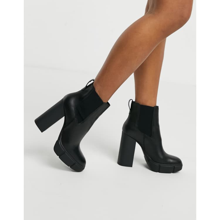 Steve madden leather store ankle boots