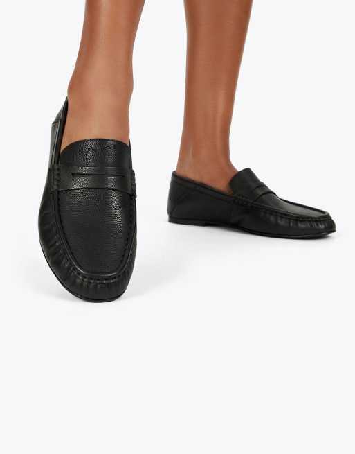 Steve Madden Roger black flat shoes in black, 4 of 4