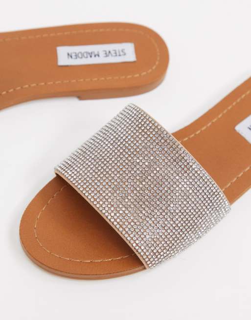 Romina rhinestones 2025 steve madden