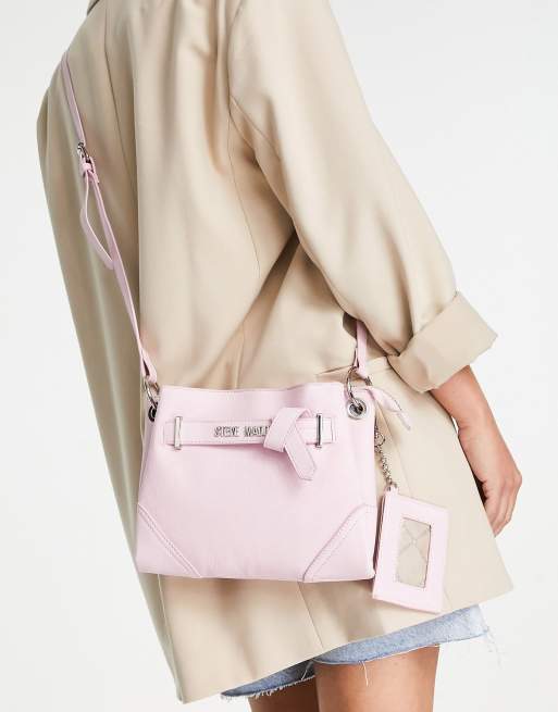 Steve Madden – Rosa axelremsväska med liten plånbok, 3 av 4