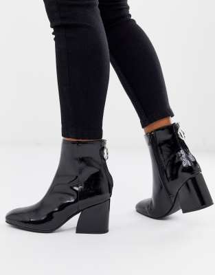 steve madden black ankle boots