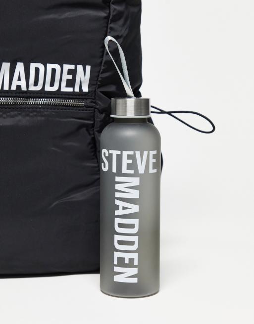 Steve Madden - Rugzak met logo en bidon in zwart, 2 van 4