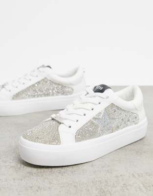 steve madden diamante trainers