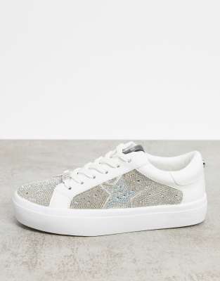 steve madden diamante trainers