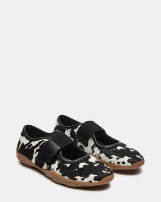Steve Madden Scooter Ballet Sneakers In Black