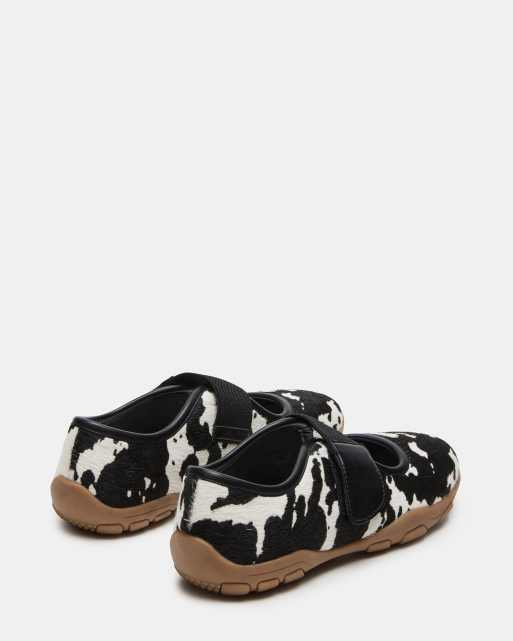 Steve Madden Scooter ballet trainers in cow, 3 of 3