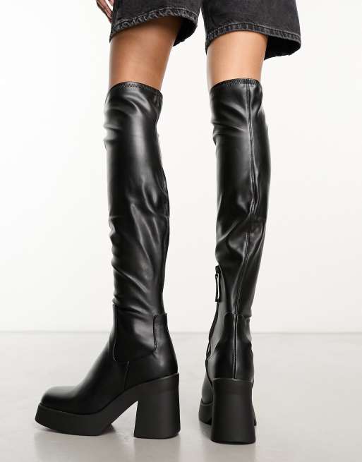 Steve madden emotions deals over the knee boots