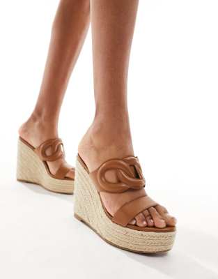 Steve Madden Settle slip on espadrilles in cognac