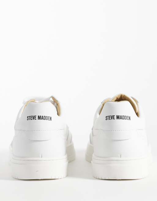 Steve Madden Shawn trainer in white leather, 5 of 5