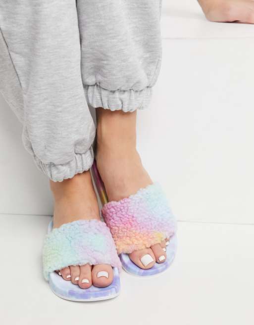 Steve madden discount tie dye slippers