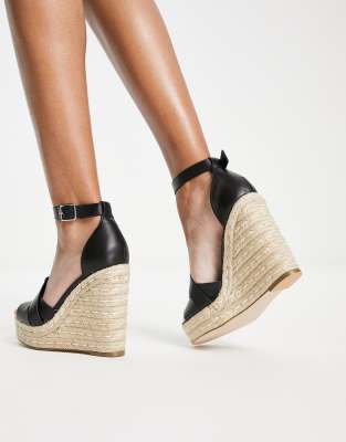 steve madden ankle wedge heels