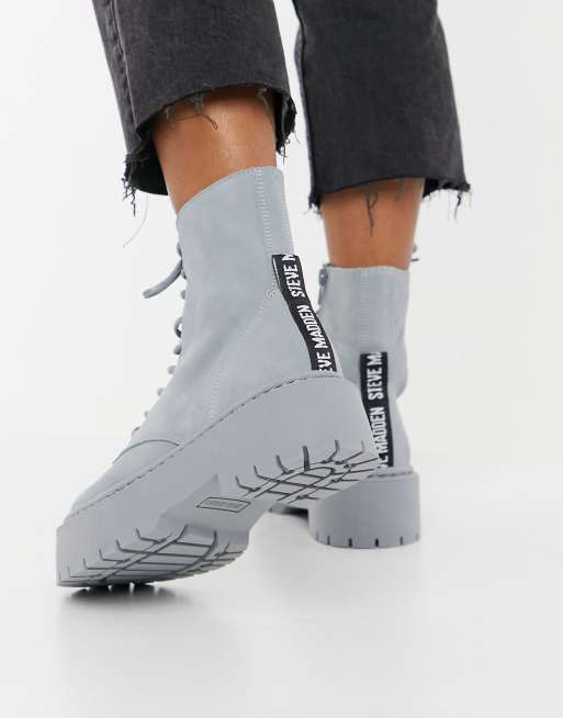 Steve madden grey outlet suede booties