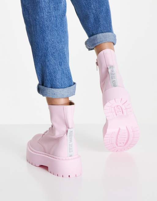 Steve madden 2024 pink boots