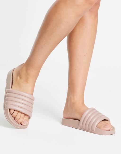 Steve Madden - Slay - Platte sandalen in beige
