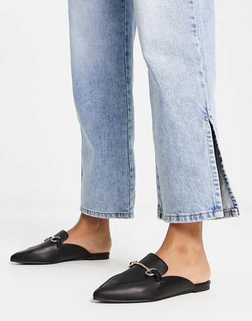 Steve madden slip hot sale on black shoes