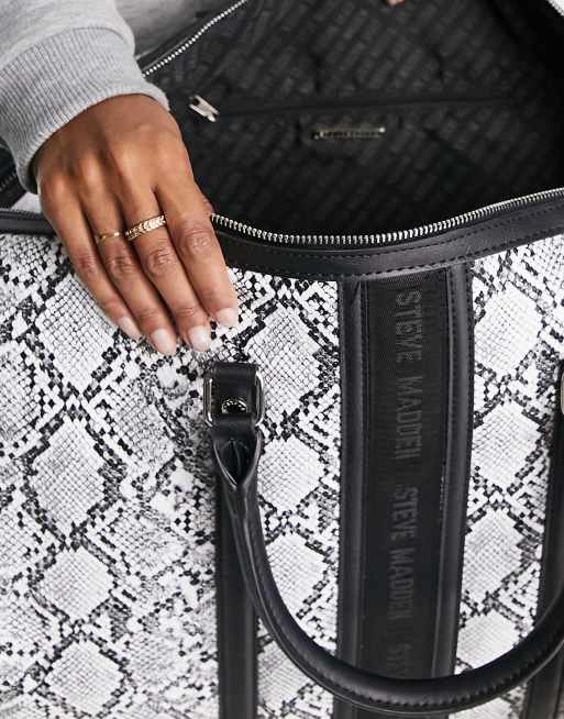 Steve madden snakeskin bag online