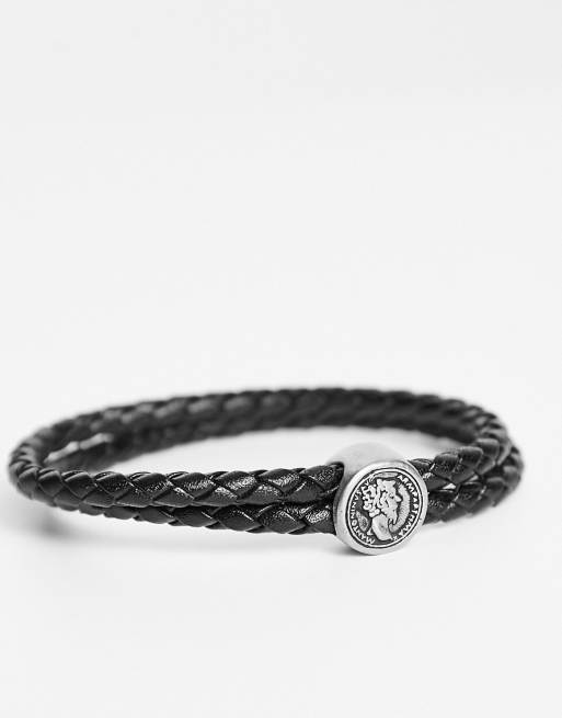 Steve Madden - Sort snøre-armbånd , 3 af 4